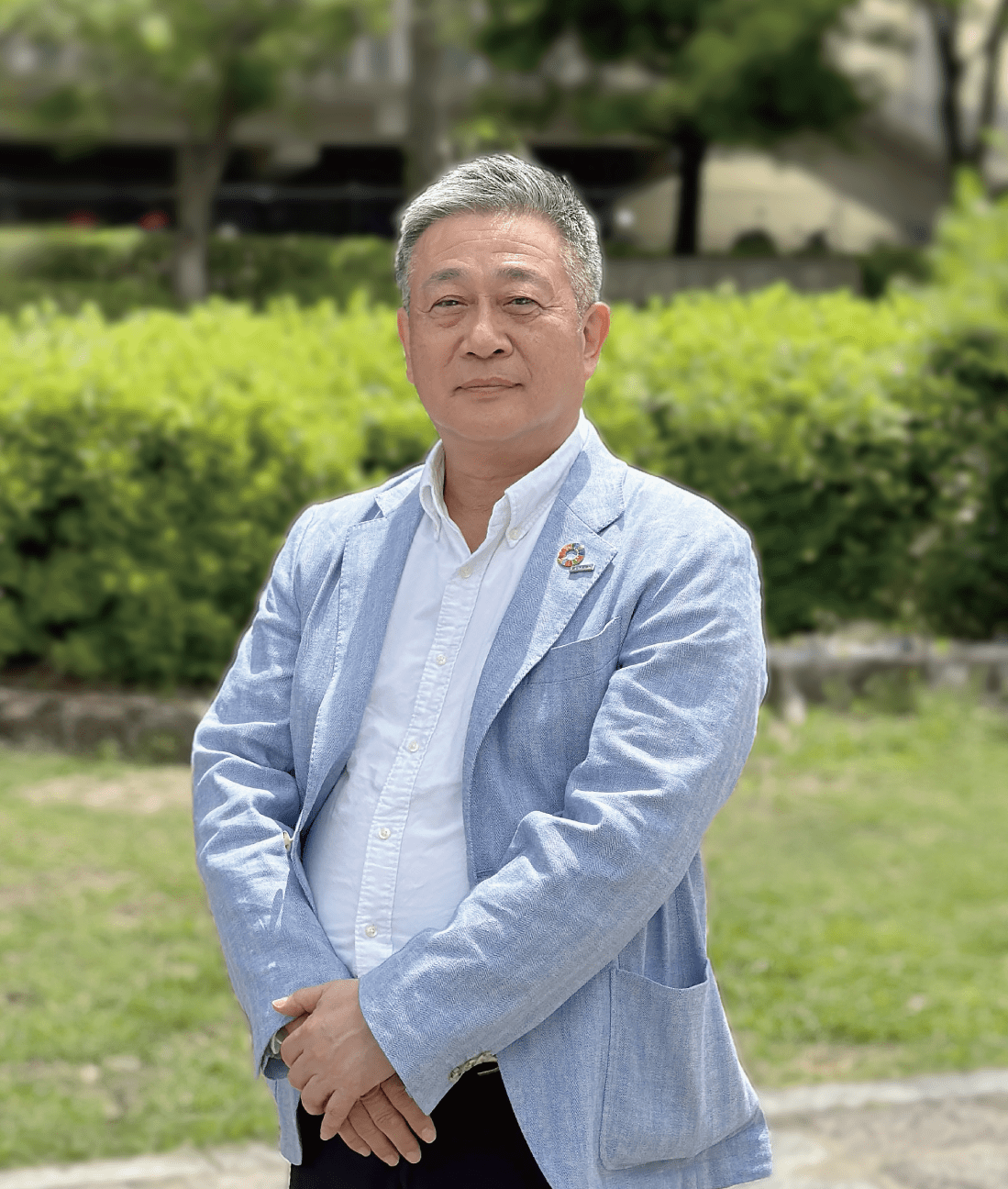 代表取締役社長の中村典⽣の近影